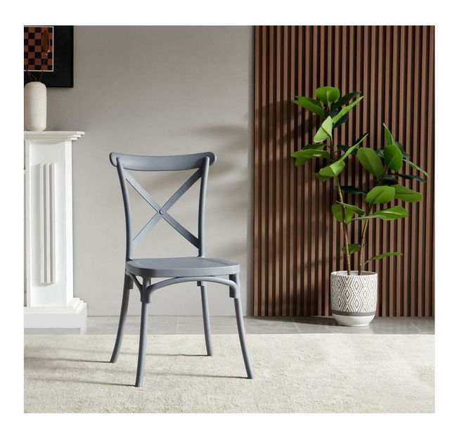 Scaun de grădină Saviva (gri)