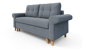 Pohovka dvojsedačka Ostrol (sivá)