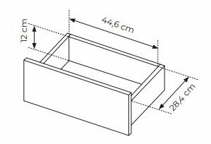 Comodă Danton 3D2S (Bej)