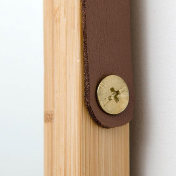 Zrkadlo Loma 3 (bambus) *výpredaj