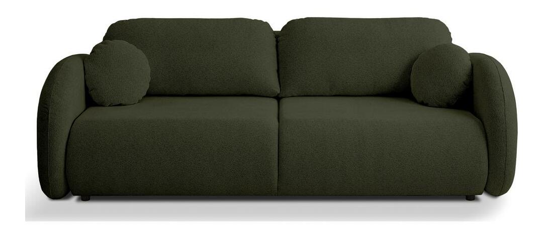 Canapea trei locuri Ovalia (măslin + negru)