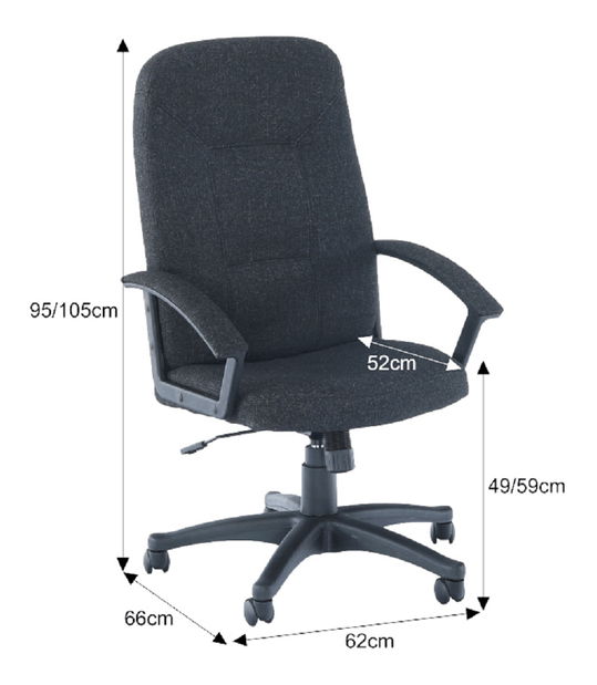 Fotoliu de birou- Tempo Kondela 867F