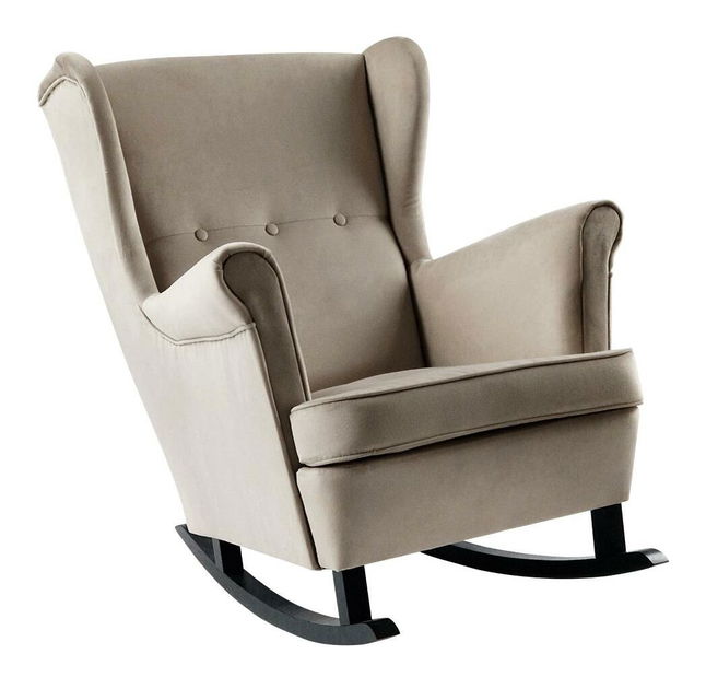 Füles hintafotel Trasmitirle (bézs + fekete) 