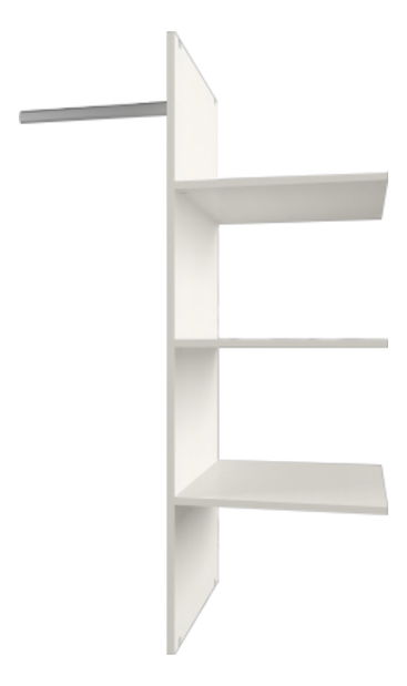 Doplnkové police do skrine Tanya (woodline krém)