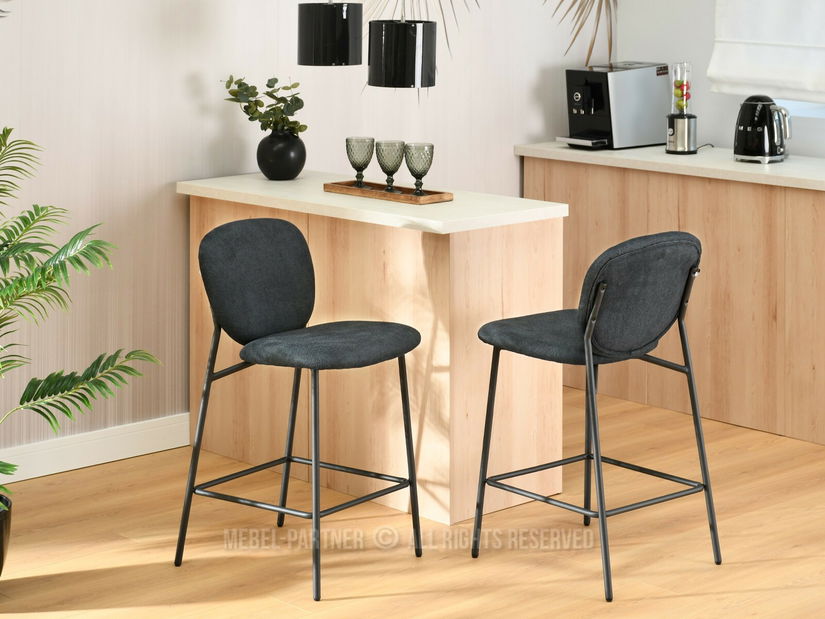 Scaun bar Aurelese (negru)