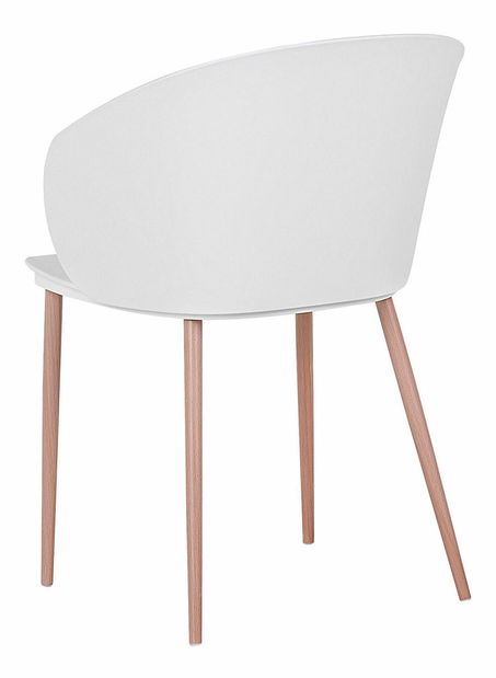 Set 2 kom. blagovaonskih stolica BALAK (bijela)