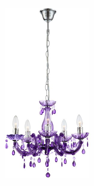 Luster Cuimbra ii 63115-5 (klasické) (fialová)