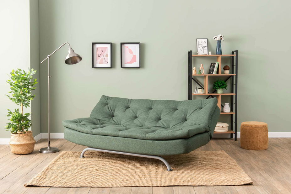 Rozkladacia pohovka Rivolo (zelená)