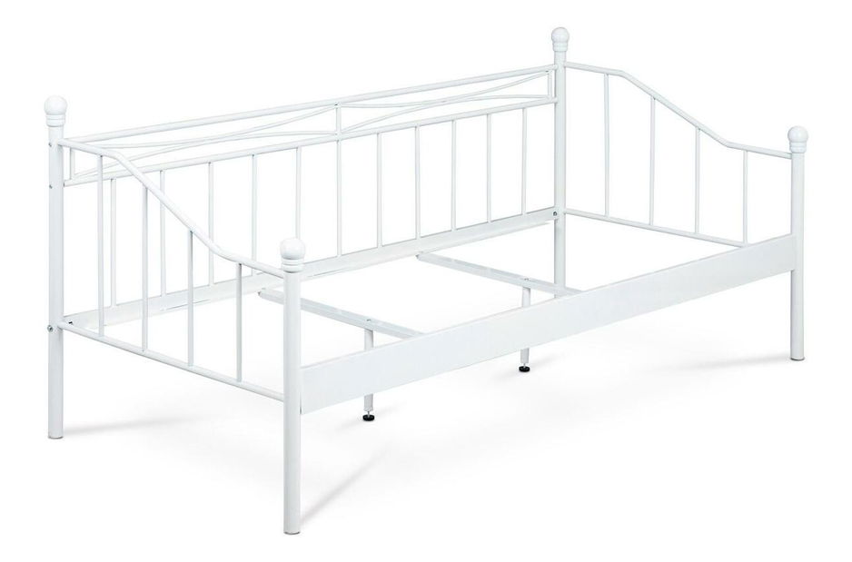 Fém ágy 90x200 Bakarissa (matt fehér)