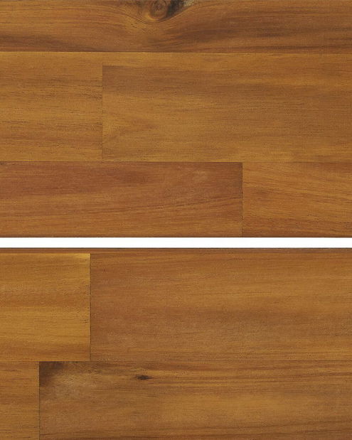 Set 4 ks záhradných stoličiek Livza (svetlé drevo)