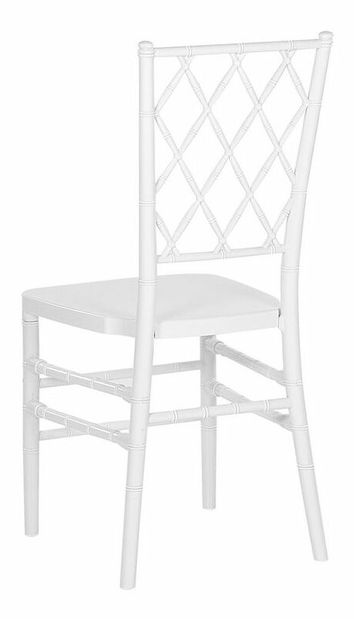 Set 2 ks. jedálenských stoličiek CLARO (biela)