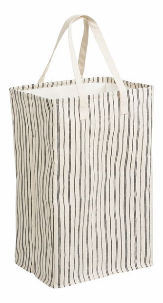 Kôš na bielizeň Analoria (béžová + čierna)