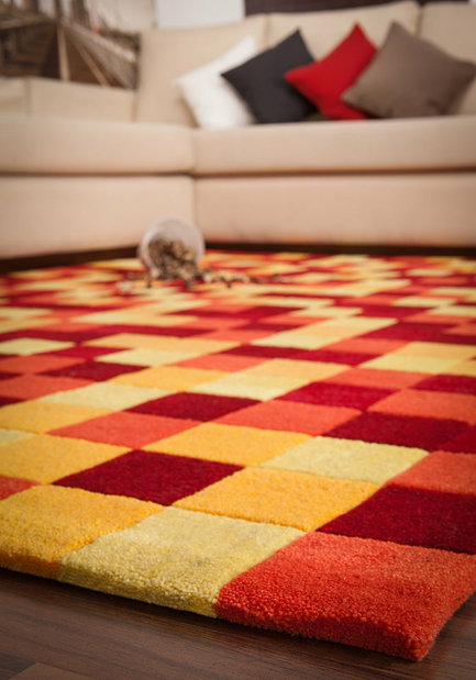 Ručne vyrobený koberec Cosmopolitan Handcarving 830 Terra