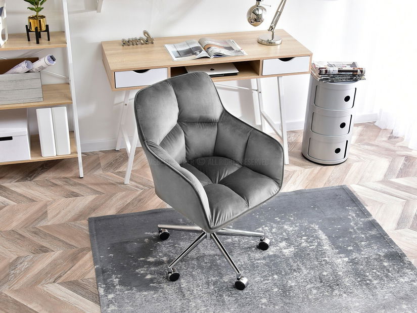 Fotel Island (szürke + arany)