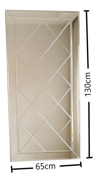 Oglindă Silvery IV (argintiu)