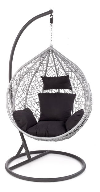 Függesztett fotel Eggman (kőris + fekete)