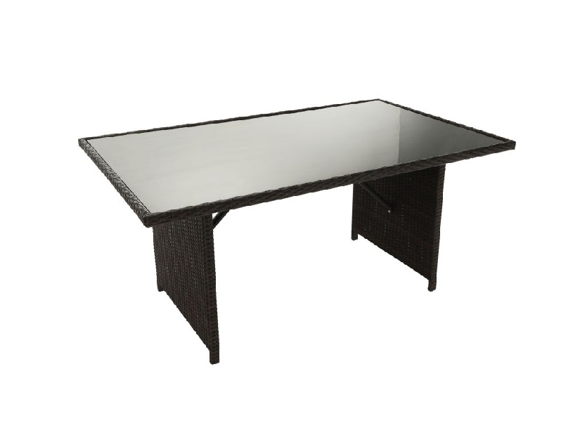 Set mobilier de grădină Stork (maro + crem) (pentru 8 persoane)