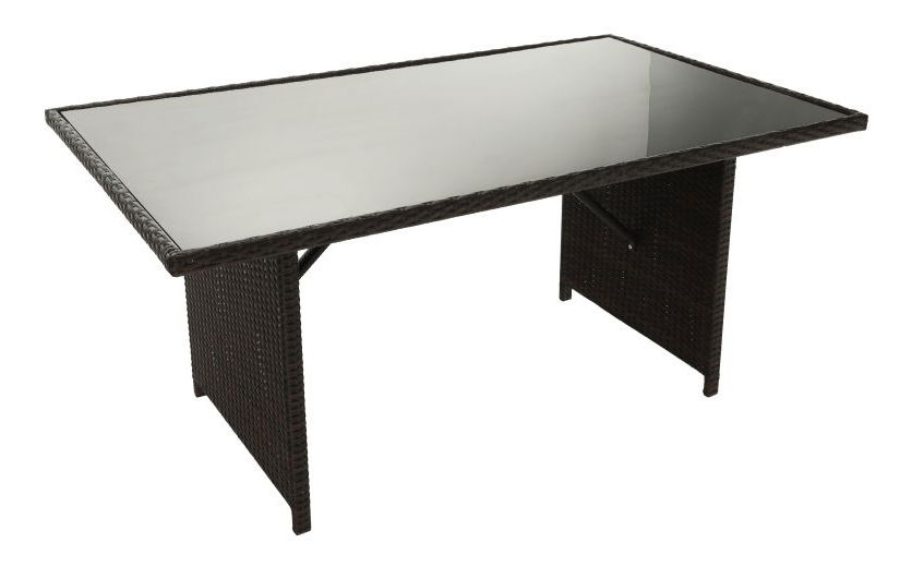 Set mobilier de grădină Stork (maro + crem) (pentru 8 persoane)