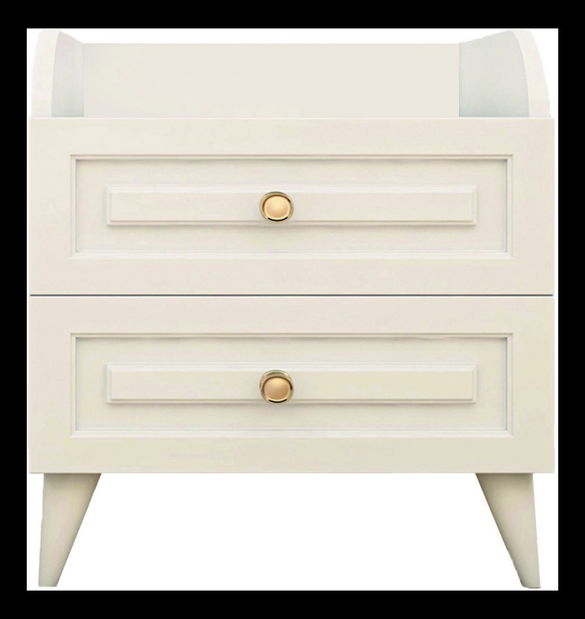 Nočný stolík Tulis (Biela) *výpredaj