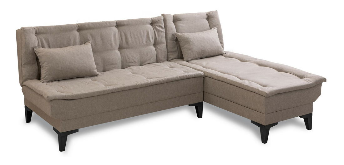 Rohová sedačka Santic (Krémová)