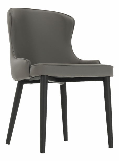 Jedálenská stolička Sirra (sivá)