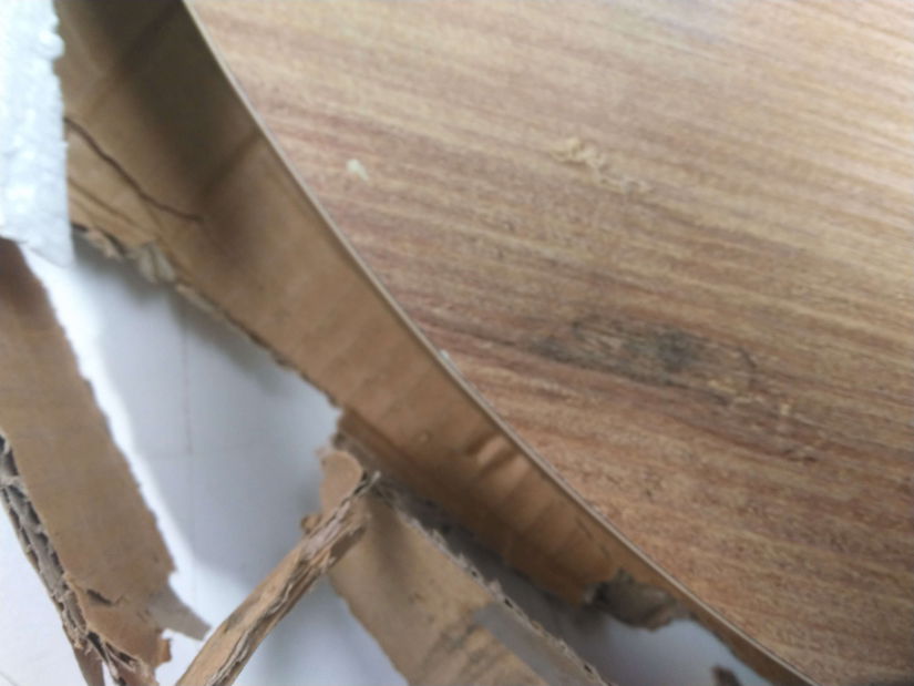 Konferenčný stolík Robin (Čierna + Borovica atlantic) *bazár