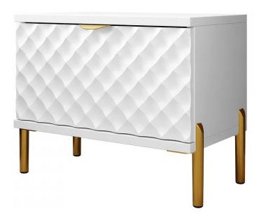 Noćni stolić Fetta 1SZ (bijela)