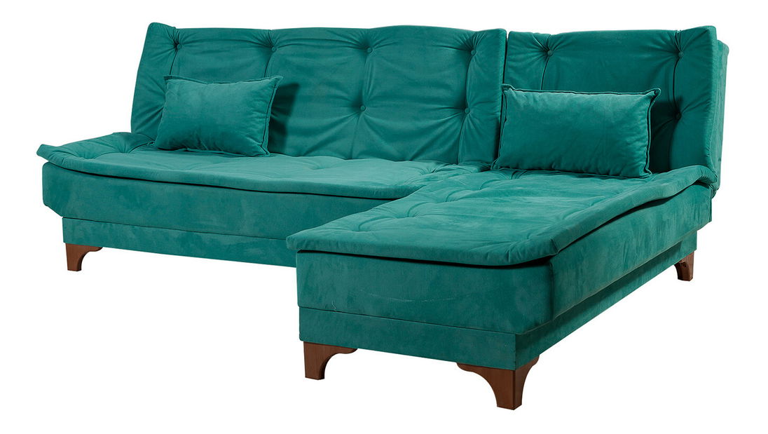 Sarokkanapé Klaudi (J) (zöld)