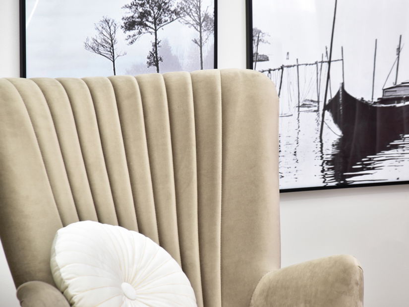 Relaxačné kreslo Lanzaris (čierna)