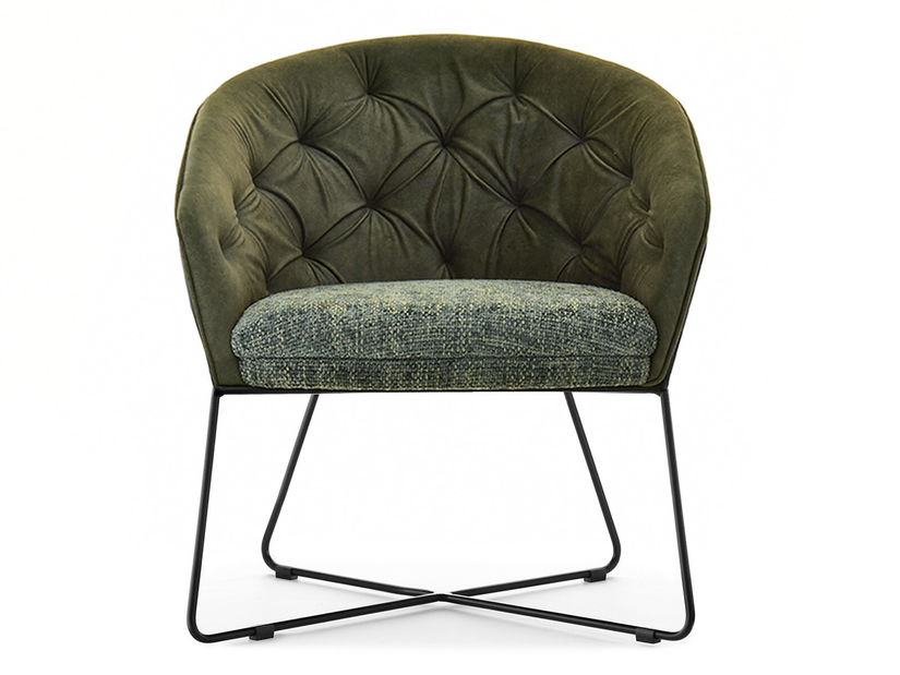 Fotoliu relax Lagooza (verde + negru)