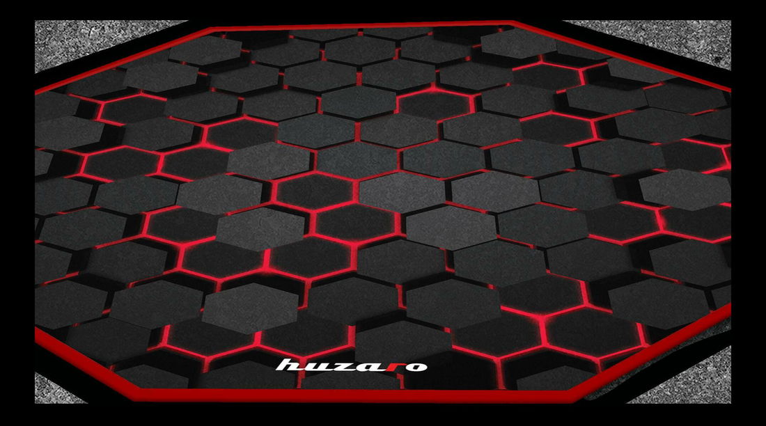 Protecție podea Floormaster 2 (negru + roșu)