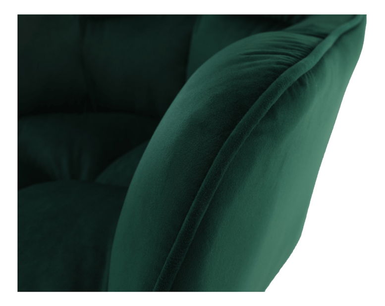 Modern irodai fotel Harra (smaragdzöld)