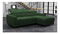 Rohová sedačka Laviosuna Premium (tmavozelená) (s úl. priestorom) (P)