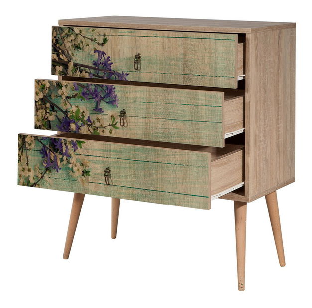 Comodă Troy 727 (Stejar sonoma)