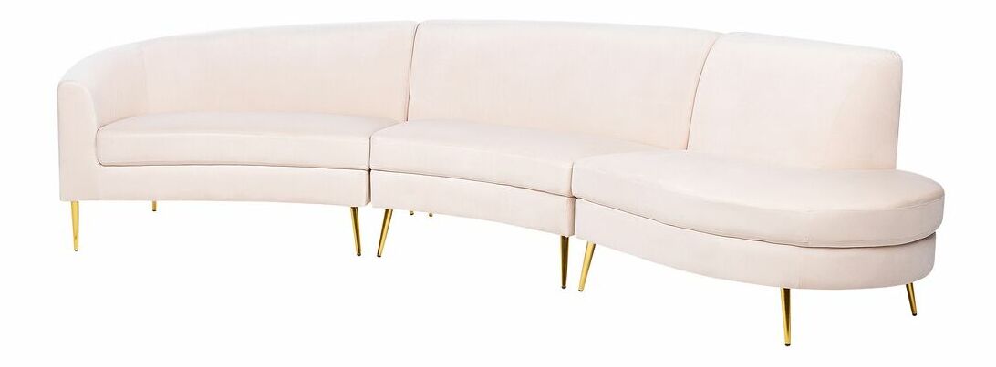 Négyszemélyes kanapé Mosza (bézs)