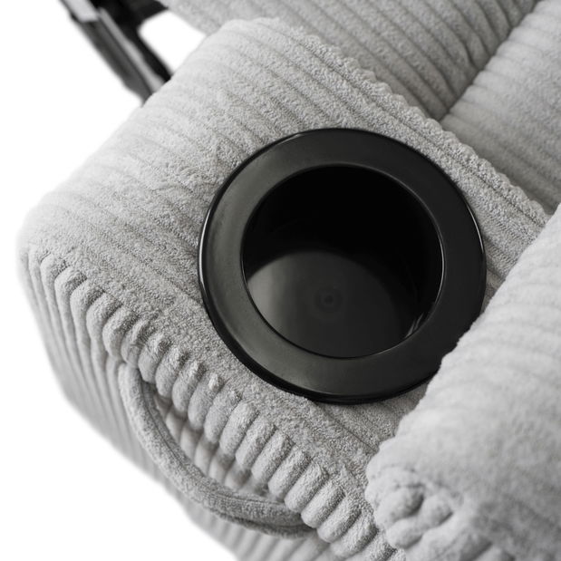 Masszázsfotel Banesto (világosszürke) 