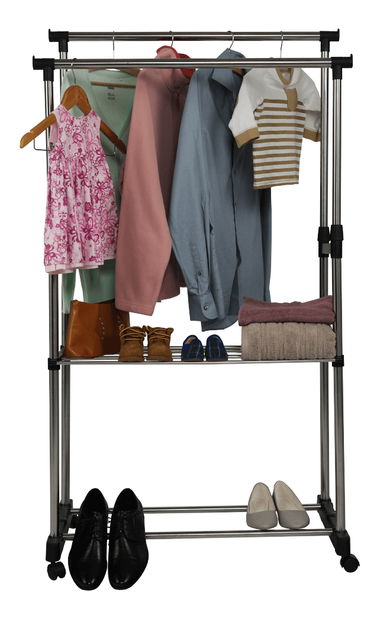 Kerekes ruhaakasztó Drap