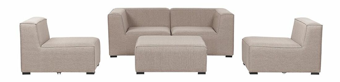 Kutna vrtna sofa Ailin (bež)