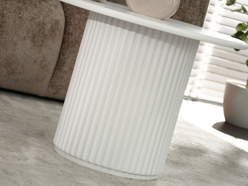 Konferenčný stolík Decimo (biela)