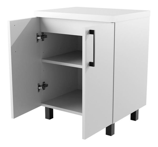 Dulap de baie Valiant (alb)