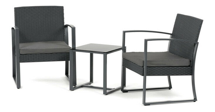 Záhradná zostava Hylio (sivá)