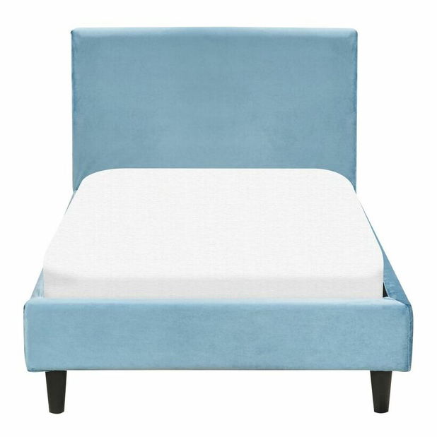 Jednostruki krevet 200 x 90 cm Ferdinand (plava) (s podnicom)