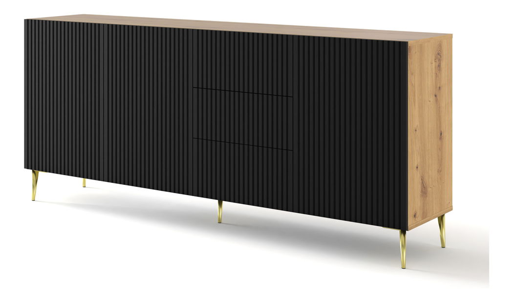 Comodă Rawy 3D3S (stejar artisan)