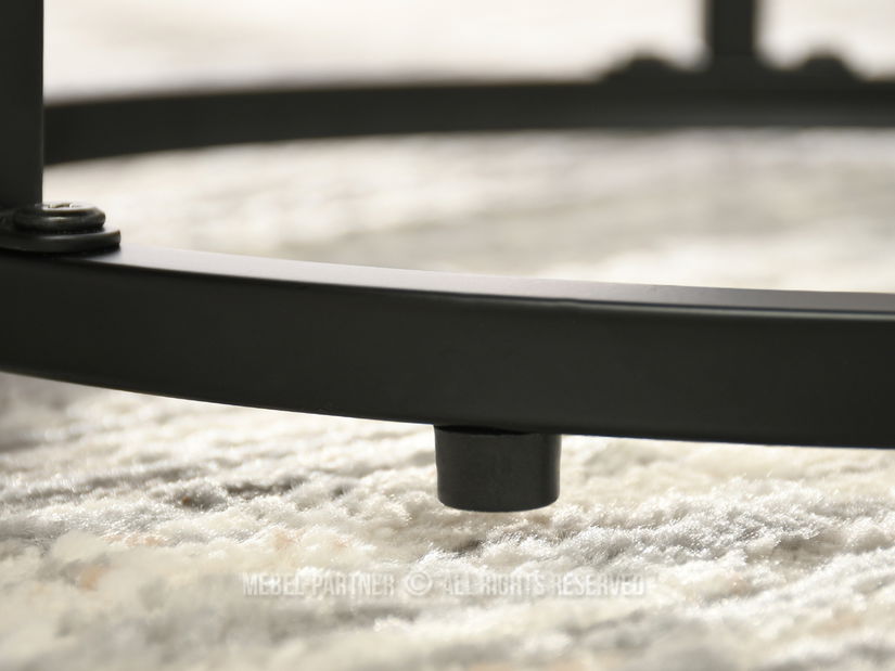 Dohányzóasztal Corden (dió + fekete)