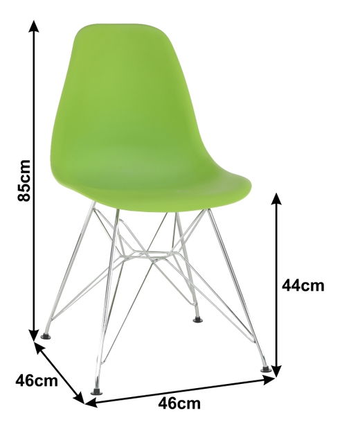 Scaun de sufragerie Azalee new (Verde)