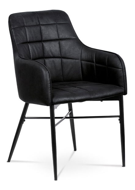 Scaun de sufragerie Arbena-9990-BK3 (Negru)