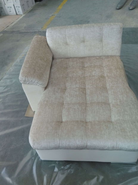 Rohová sedacia súprava Dino Premium (krémová + béžová + krémová) (L) *bazár