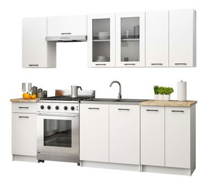 Konyha 240 cm Ozara II C (fehér)