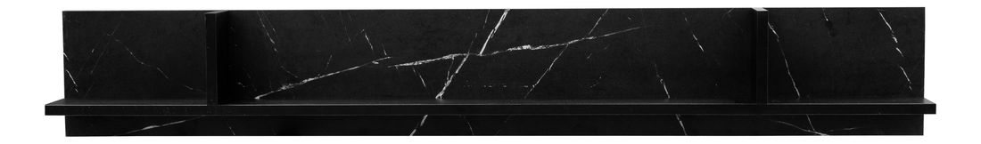 Raft Verona POL (Negru + Marmură neagră)