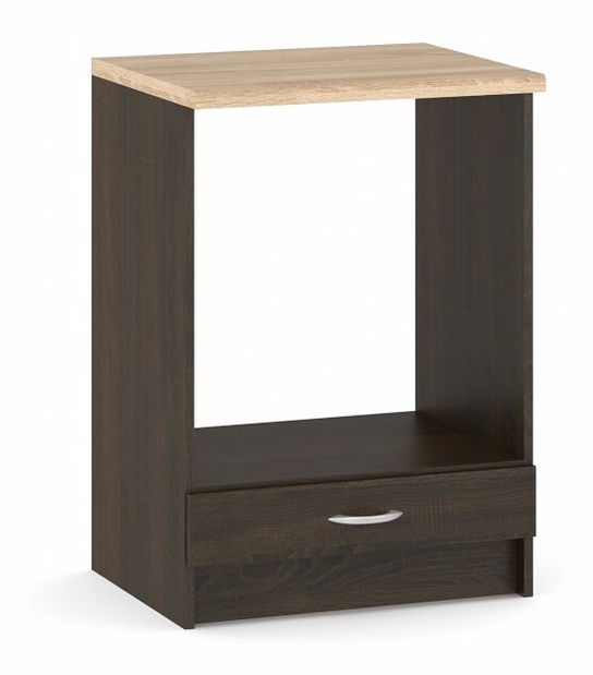 Dolná kuchynská skrinka Lenna LV-16-P (sonoma tmavá)